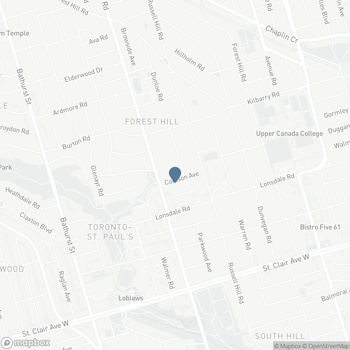 4 DUNLOE ROAD, Toronto, Ontario M4V 2W5